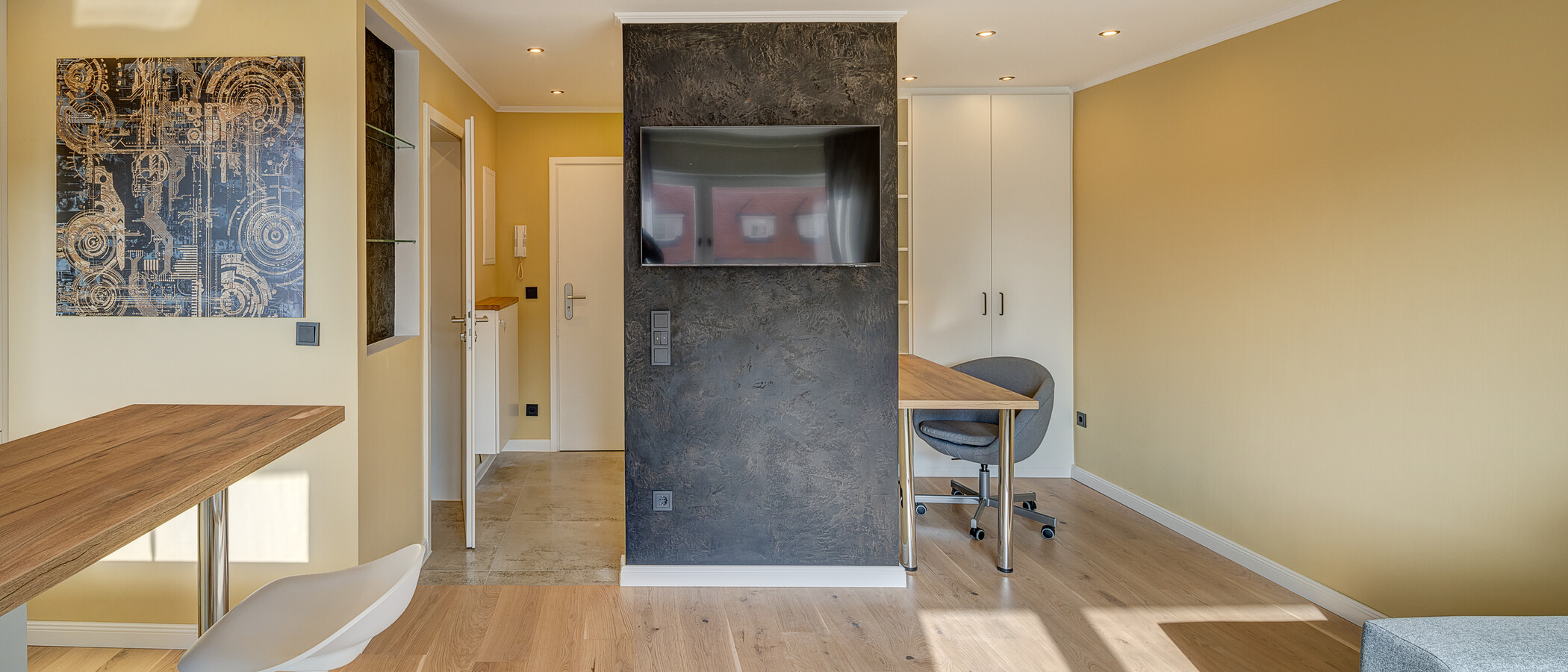 appartamento München Sendling-Westpark 03 zona living 12899