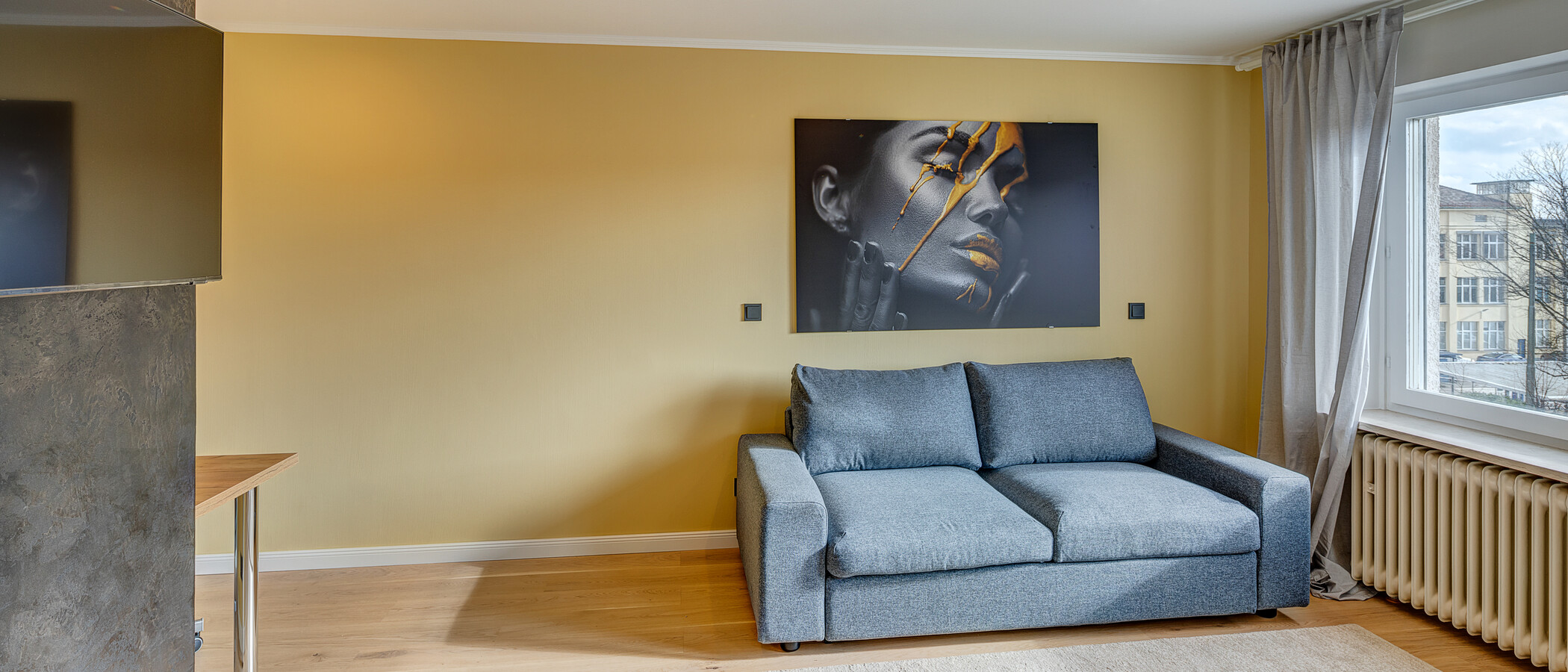 appartamento München Sendling-Westpark 05 zona living 12899