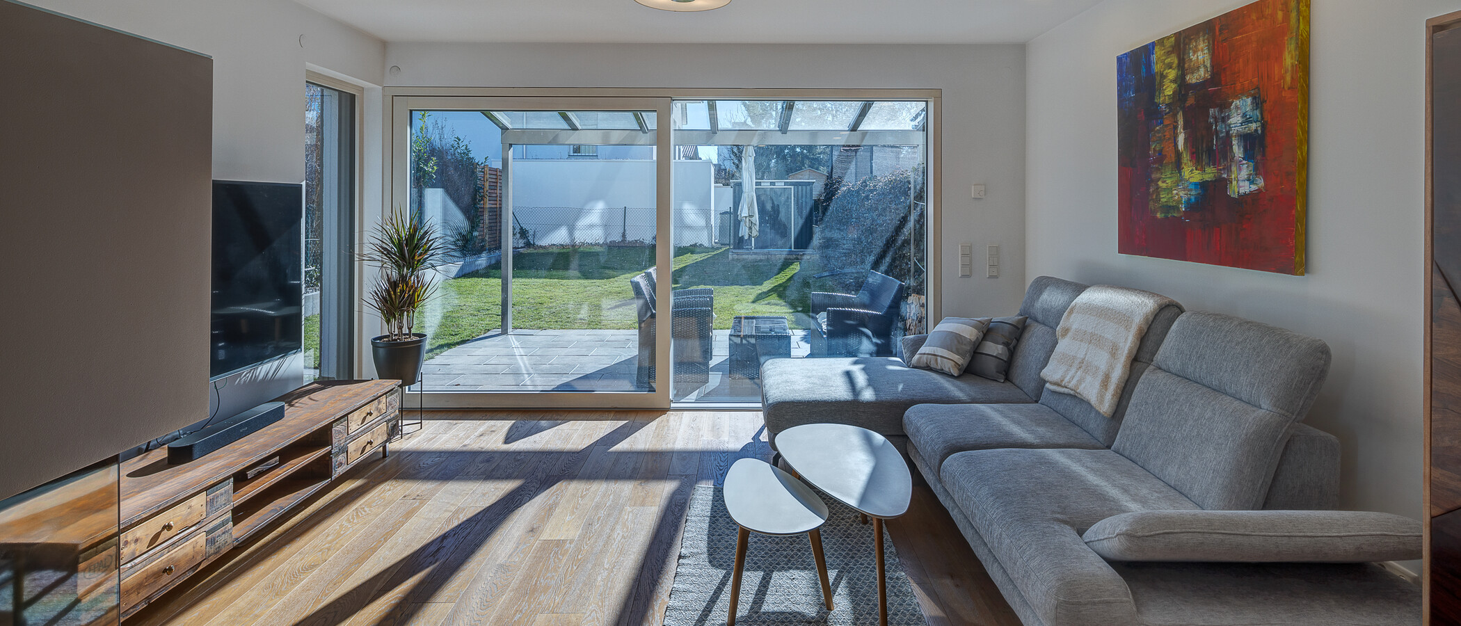 casa a schiera München Feldmoching 01 zona living 12903