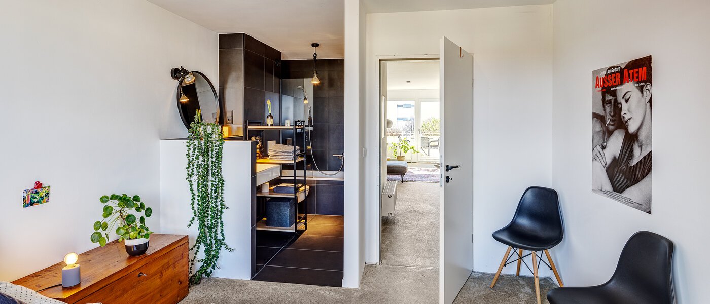 appartamento München Moosach 02 camera da letto 12918