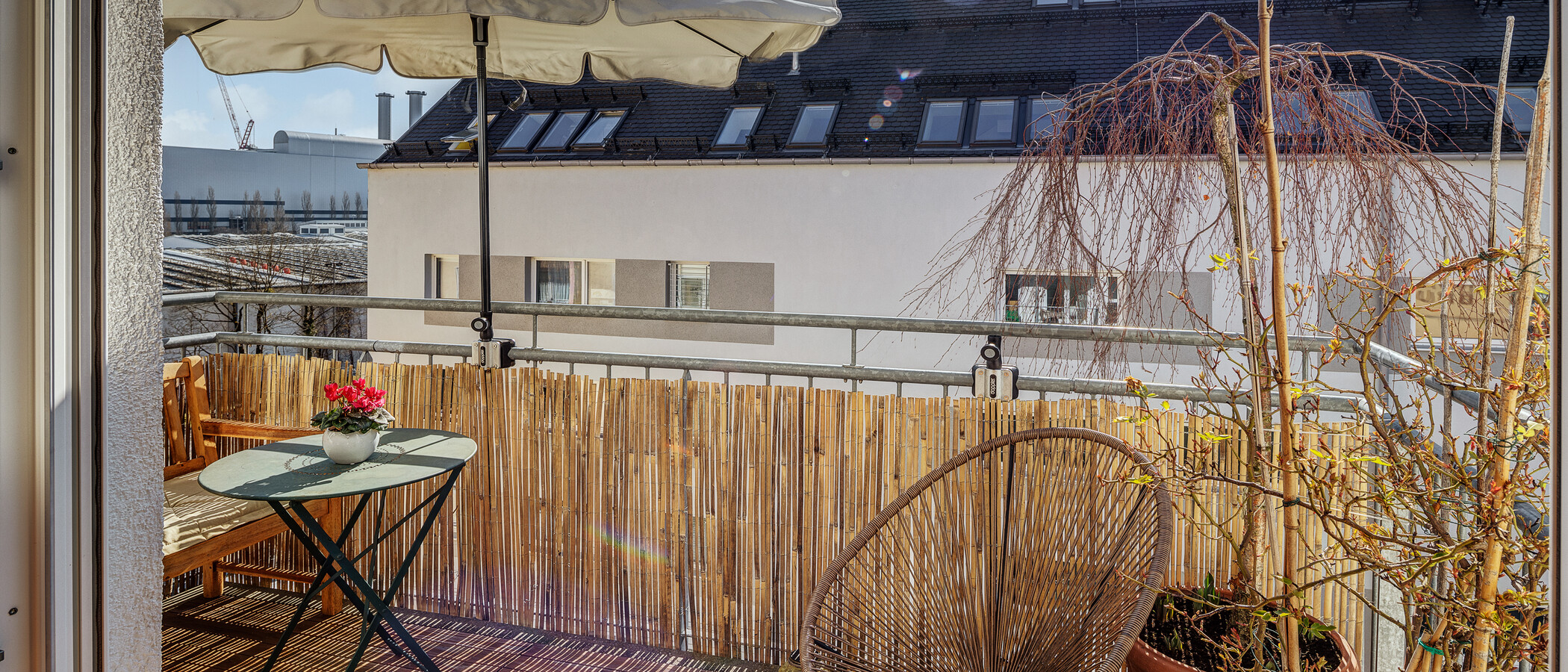 appartamento München Untersendling 01 balcone 12922
