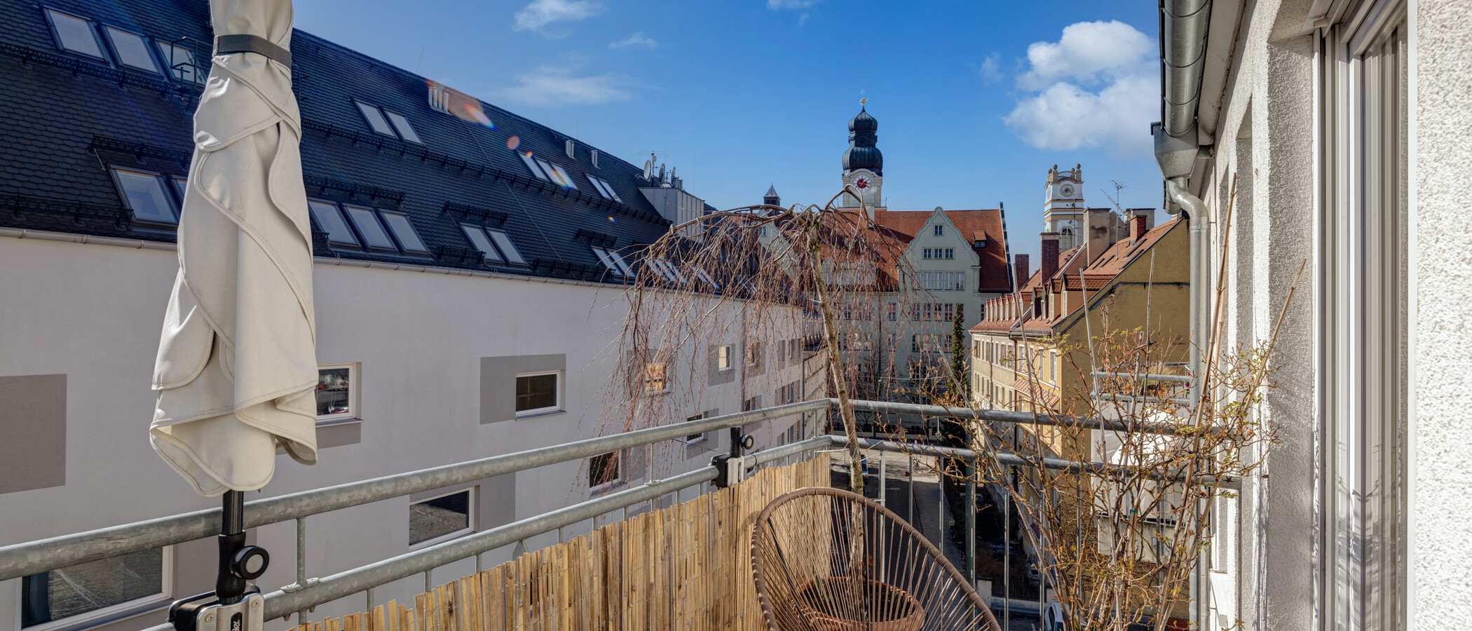 appartamento München Untersendling 02 balcone 12922