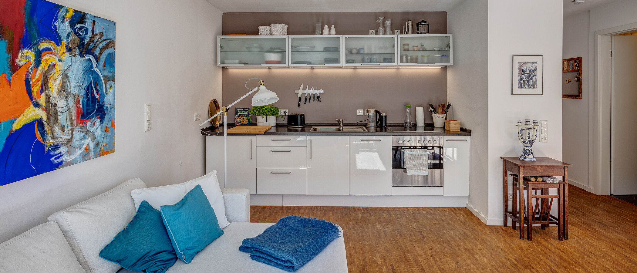 appartamento München Untersendling 04 zona living 12922
