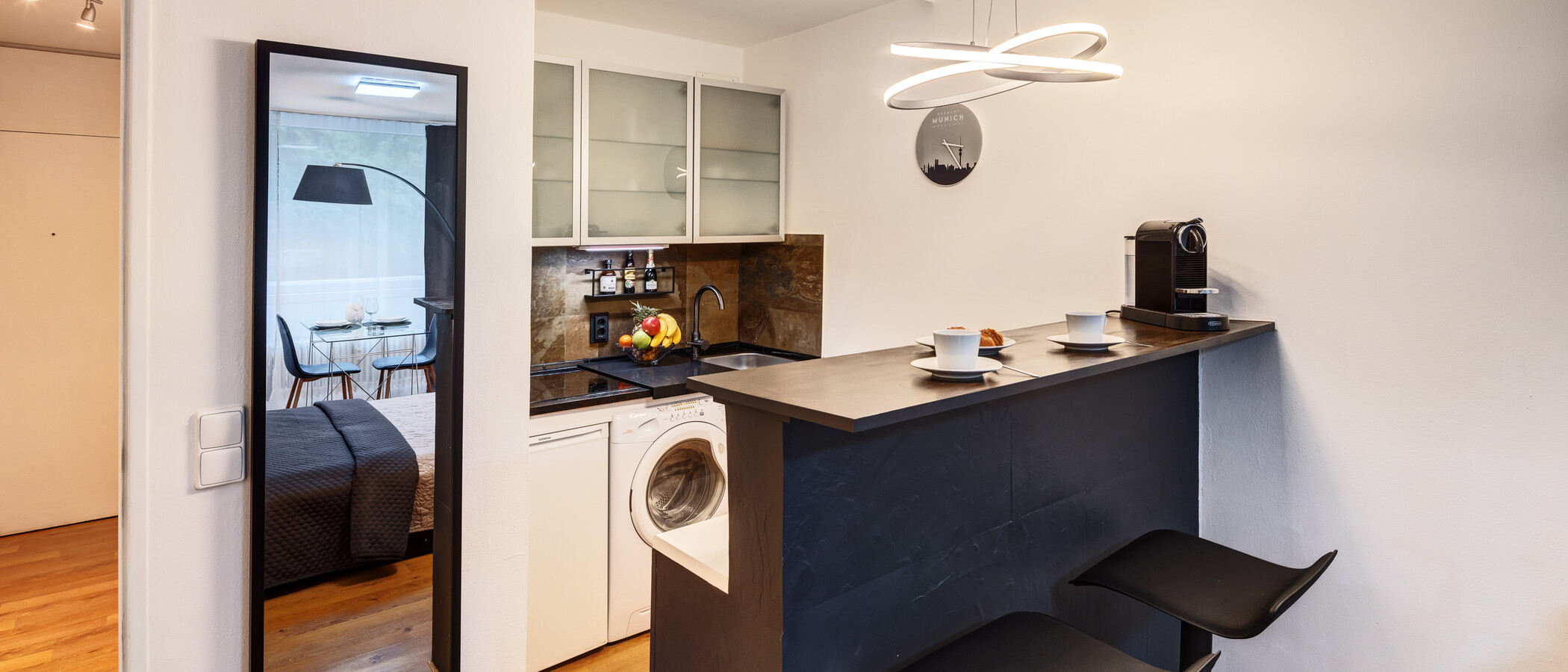 appartamento München Maxvorstadt 02 cucina 12925