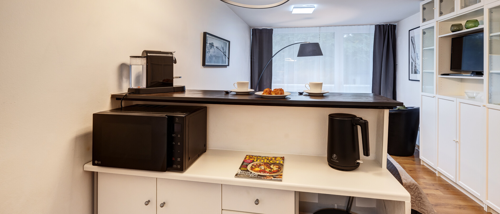 appartamento München Maxvorstadt 03 cucina 12925