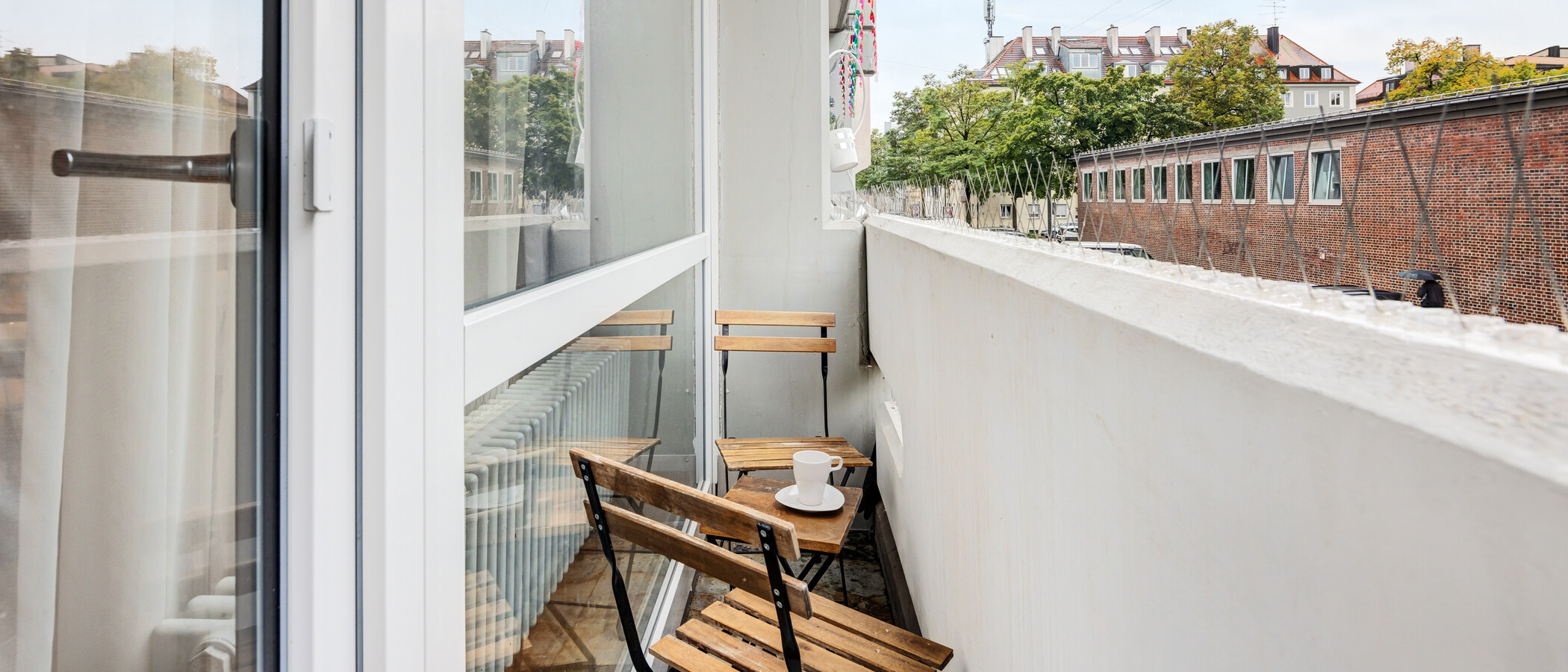 appartamento München Maxvorstadt 01 balcone 12925