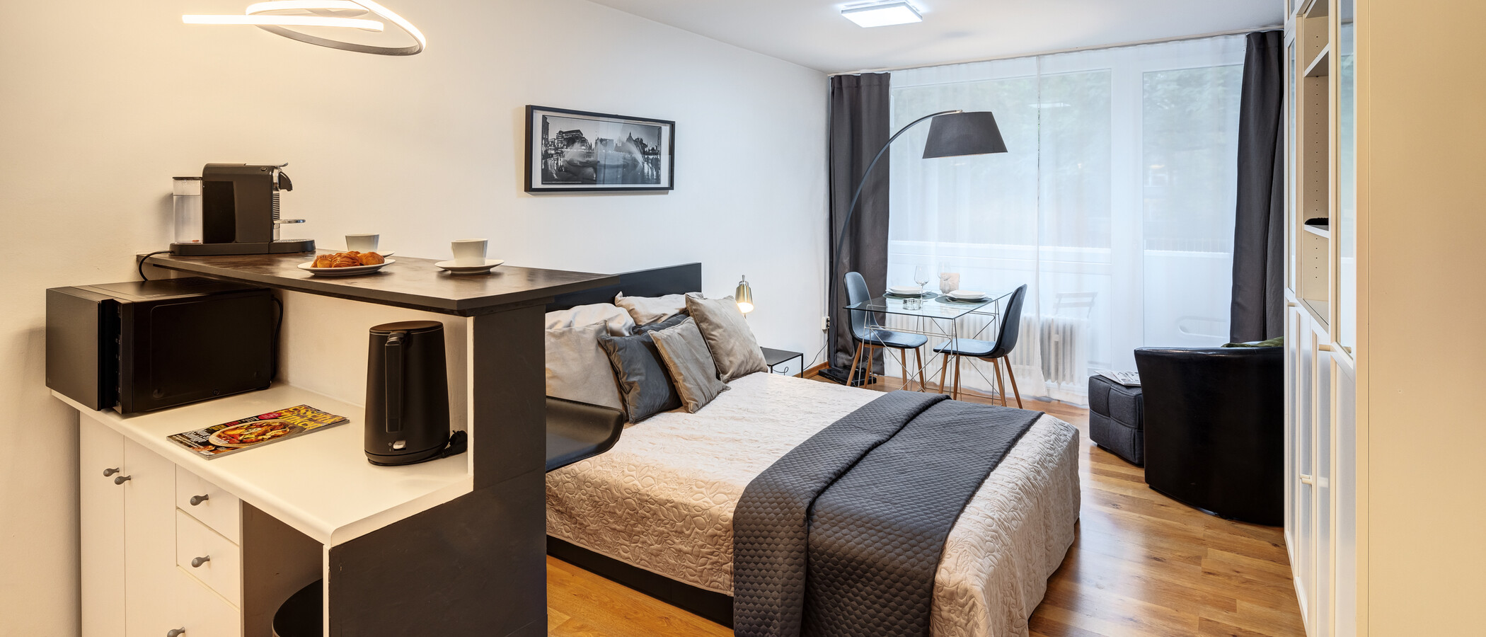 appartamento München Maxvorstadt 01 zona living 12925