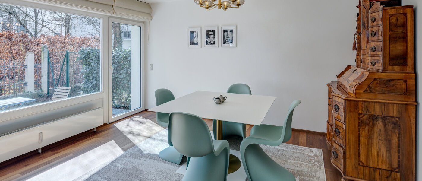 appartamento München Altbogenhausen 02 zona pranzo 12943