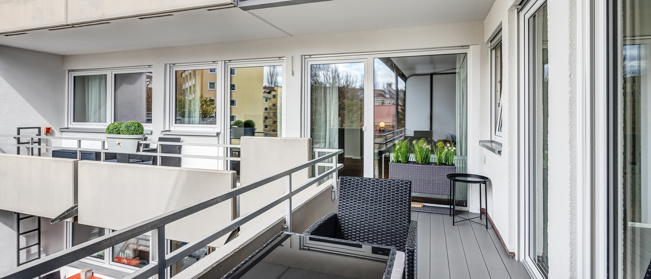 appartamento München Au 01 balcone 12962