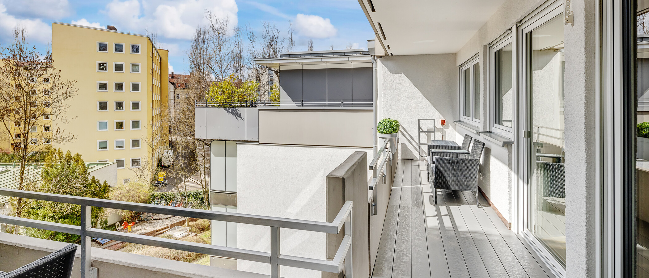 appartamento München Au 02 balcone 12962