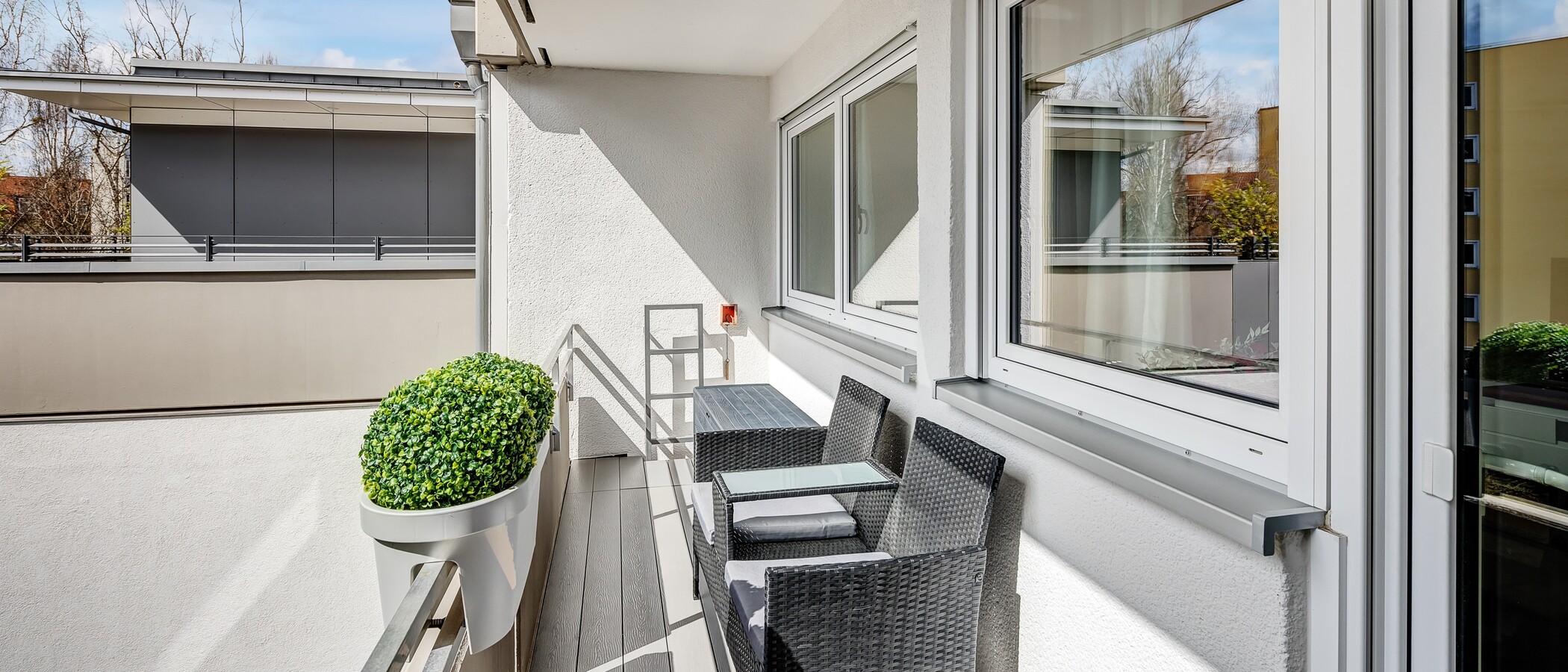 appartamento München Au 03 balcone 12962