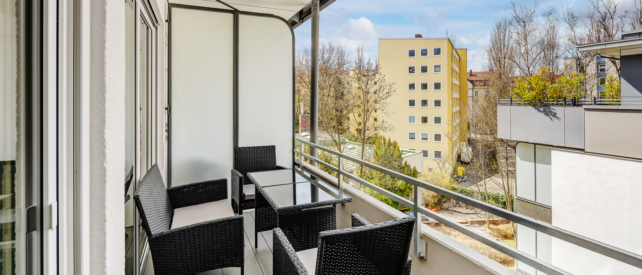 appartamento München Au 05 balcone 12962