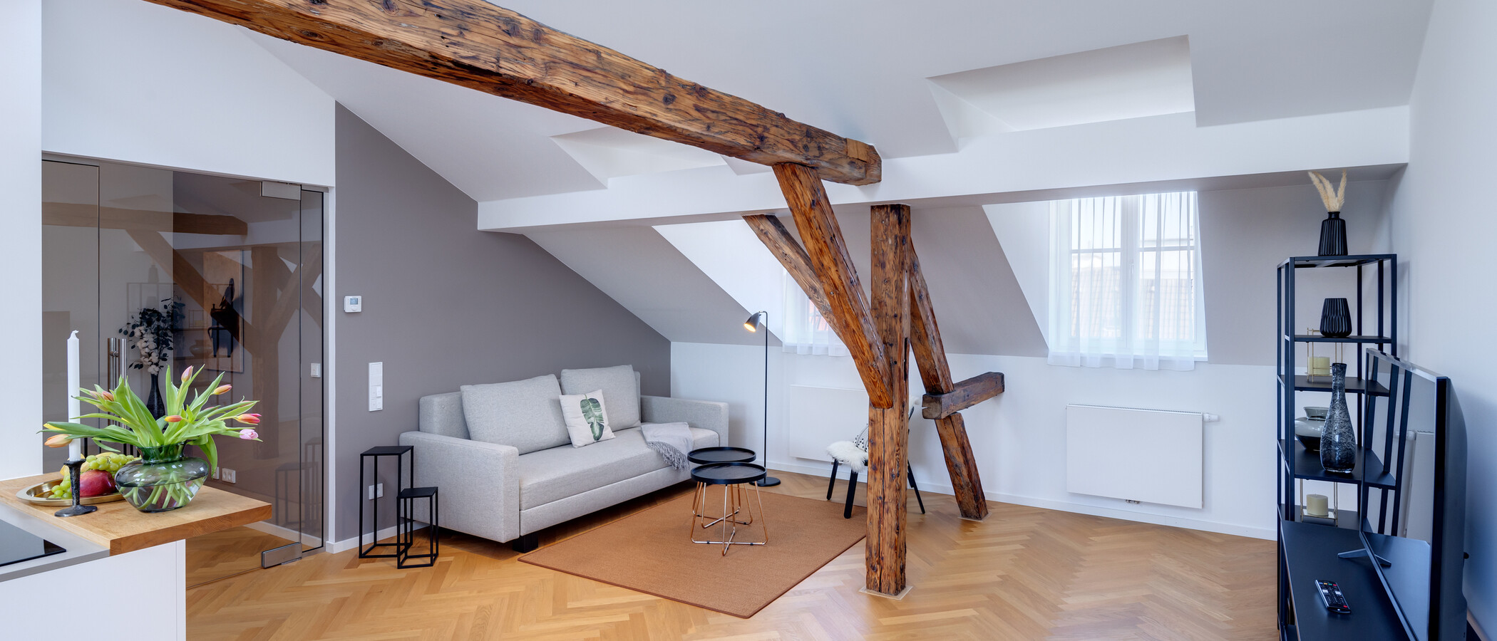 attico München Glockenbachviertel 03 zona living 12963