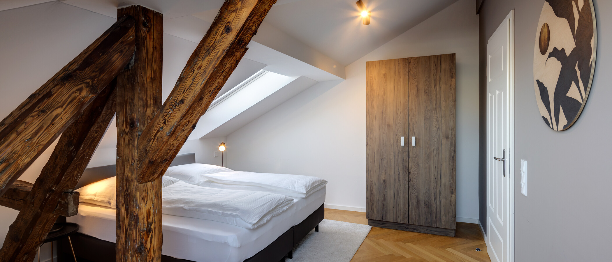 attico München Glockenbachviertel 01 1° camera da letto 12963