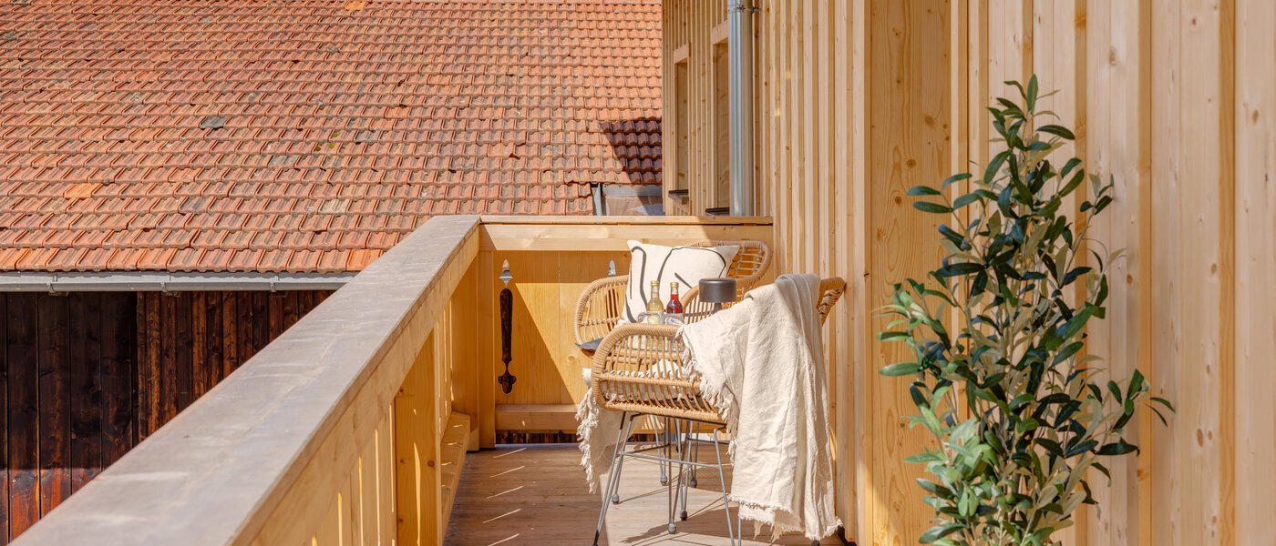 appartamento con galleria Gmund am Tegernsee 01 balcone 12967