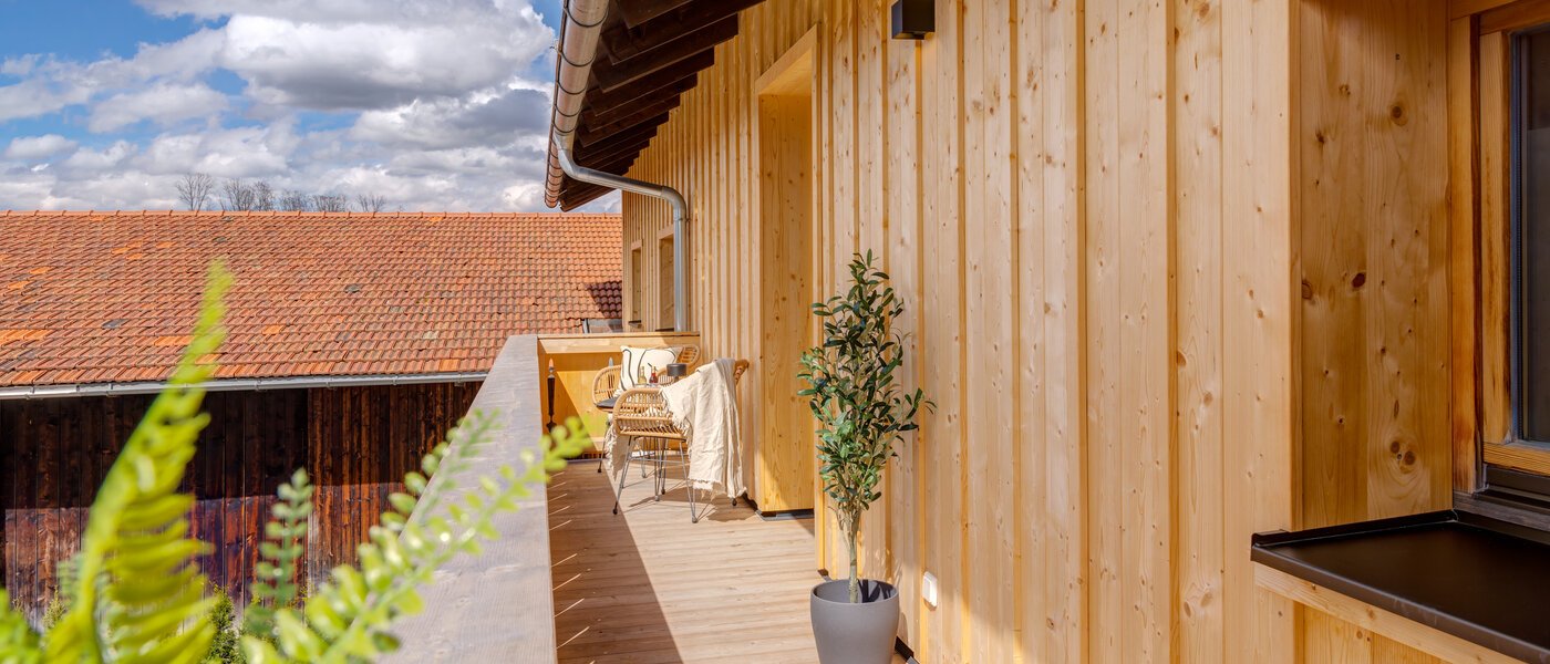 appartamento con galleria Gmund am Tegernsee 02 balcone 12967