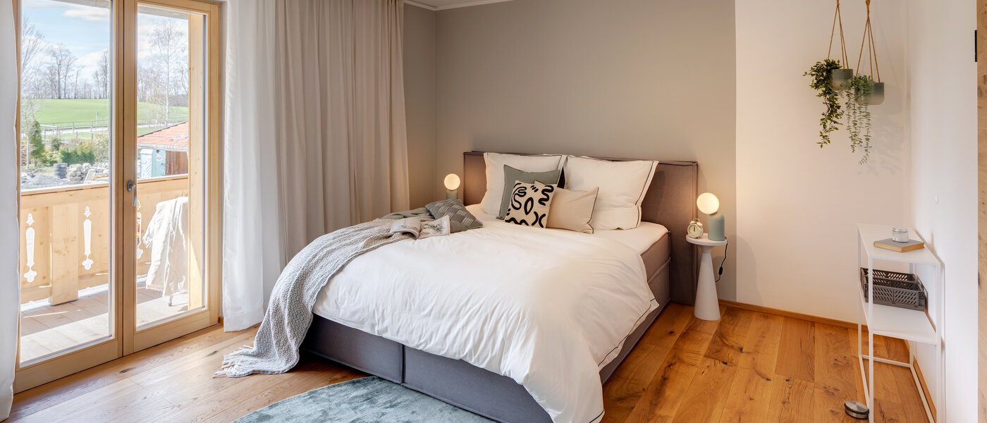 appartamento con galleria Gmund am Tegernsee 01 2° camera da letto 12967