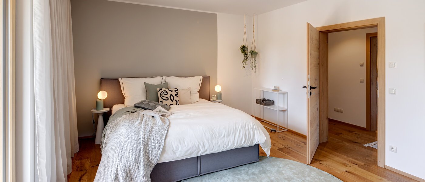 appartamento con galleria Gmund am Tegernsee 04 2° camera da letto 12967