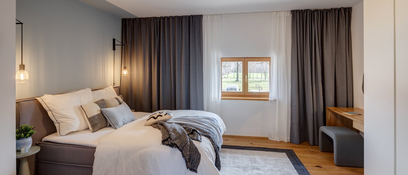 appartamento con galleria Gmund am Tegernsee 03 1° camera da letto 12967