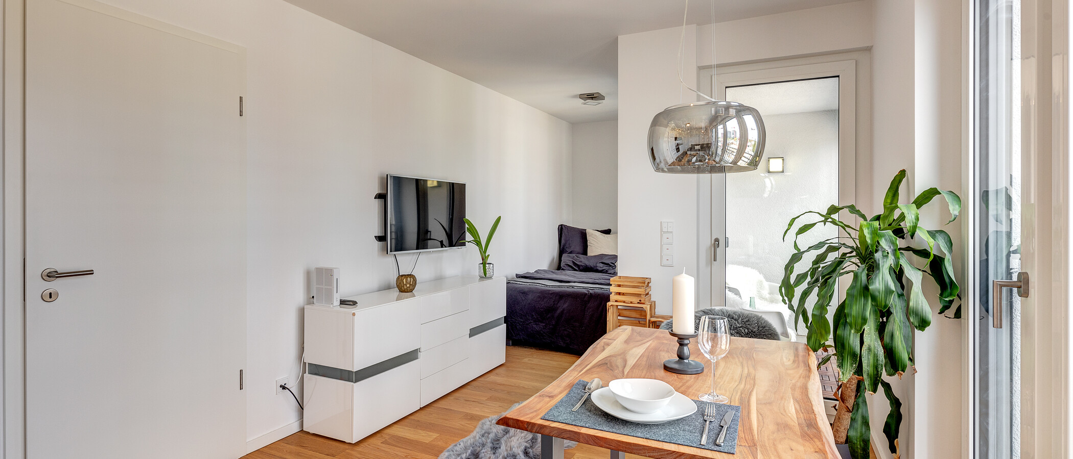 appartamento München Bogenhausen 03 zona living 12978