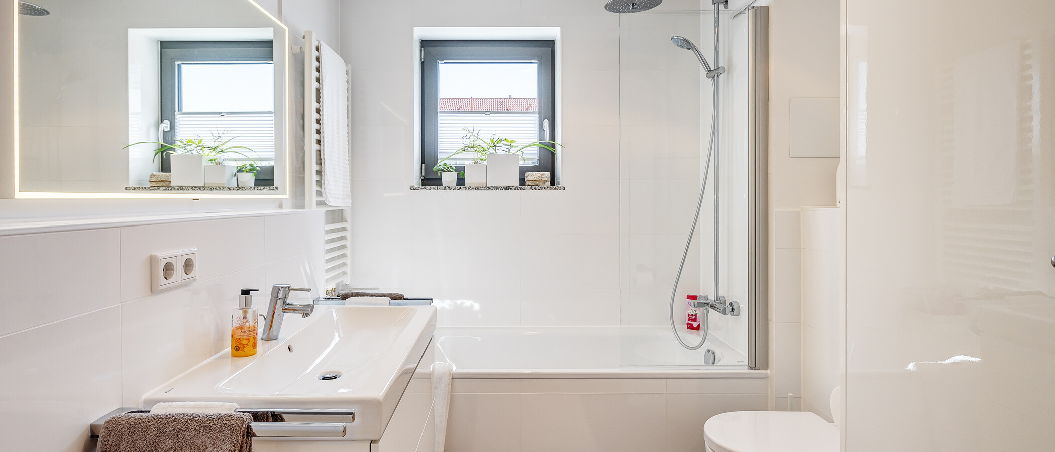 appartamento con giardino Andechs 01 bagno 12988