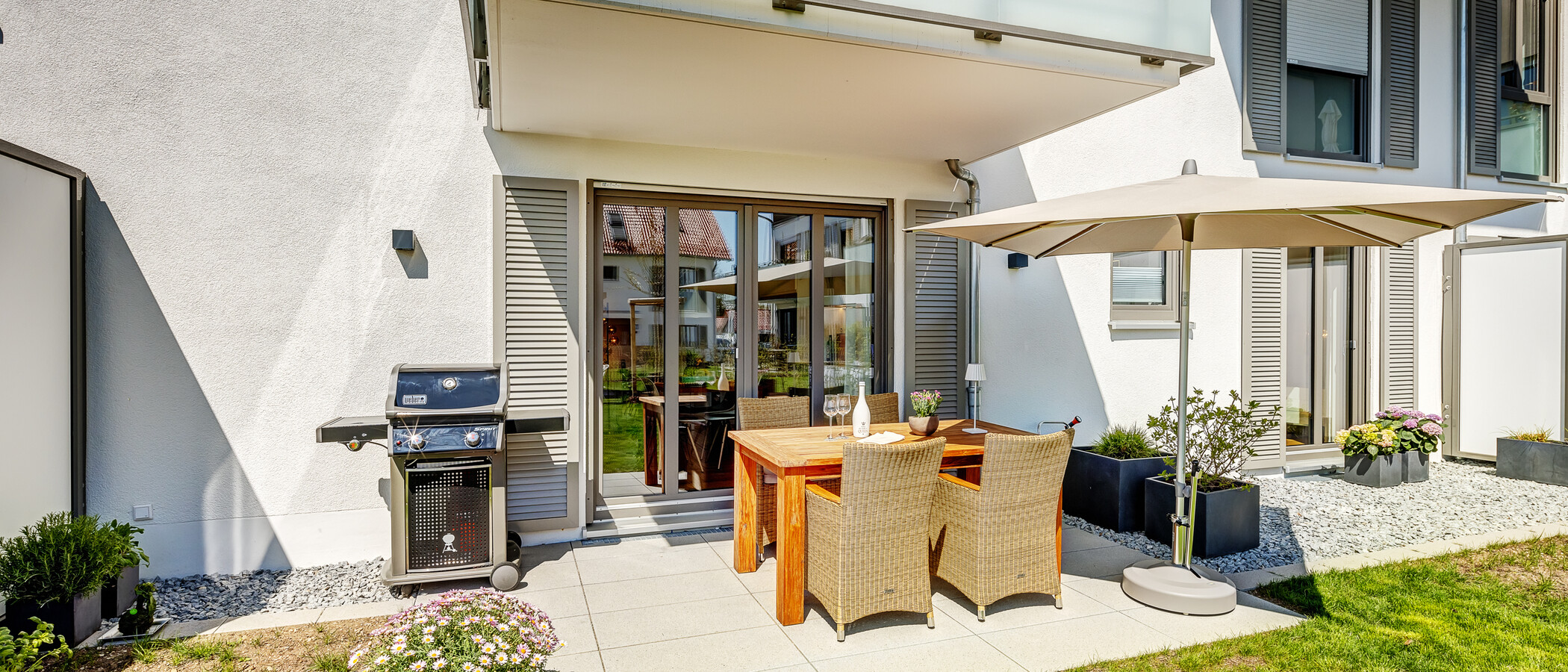 appartamento con giardino Andechs 04 terrazza 12988