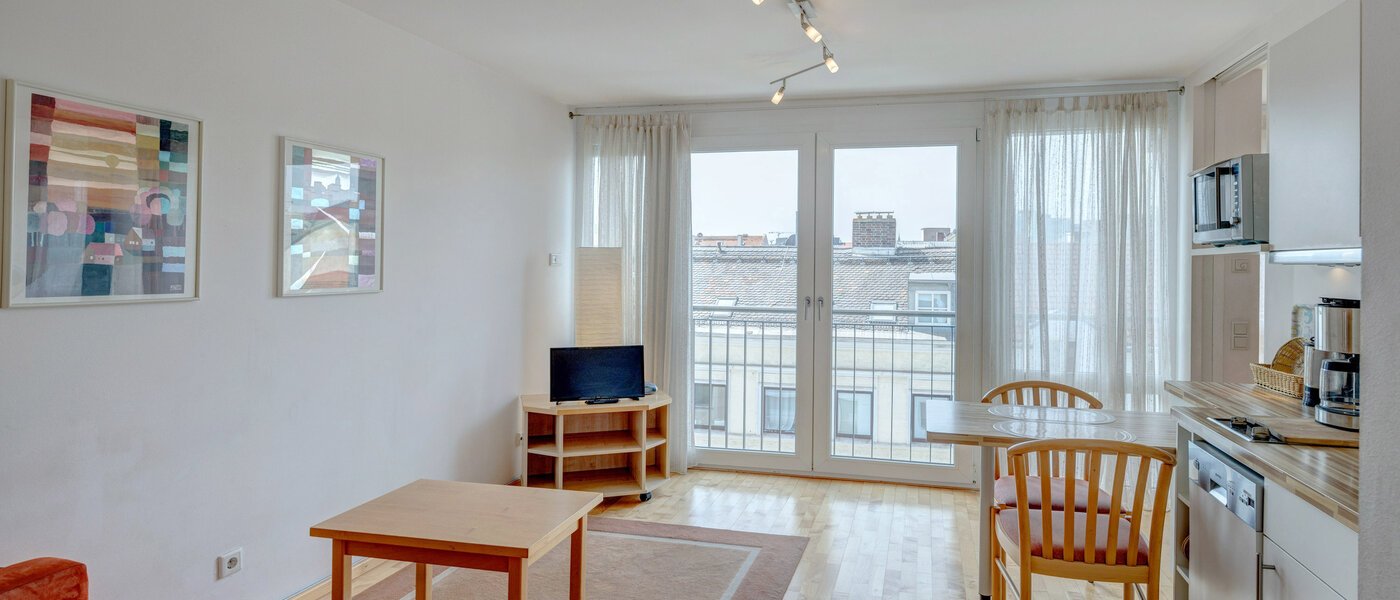 appartamento München Maxvorstadt - Westen 02 zona living 13006