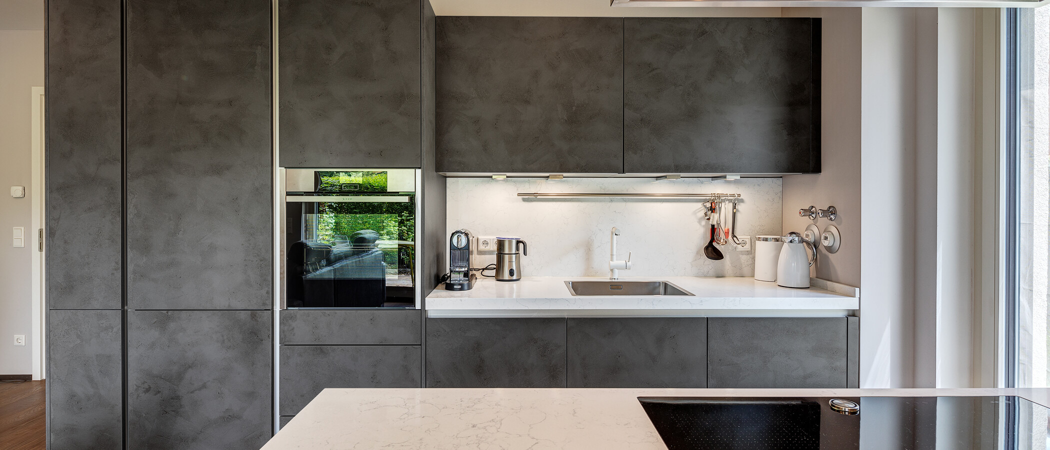 appartamento München Schwabing - Domagkpark 01 cucina 13008