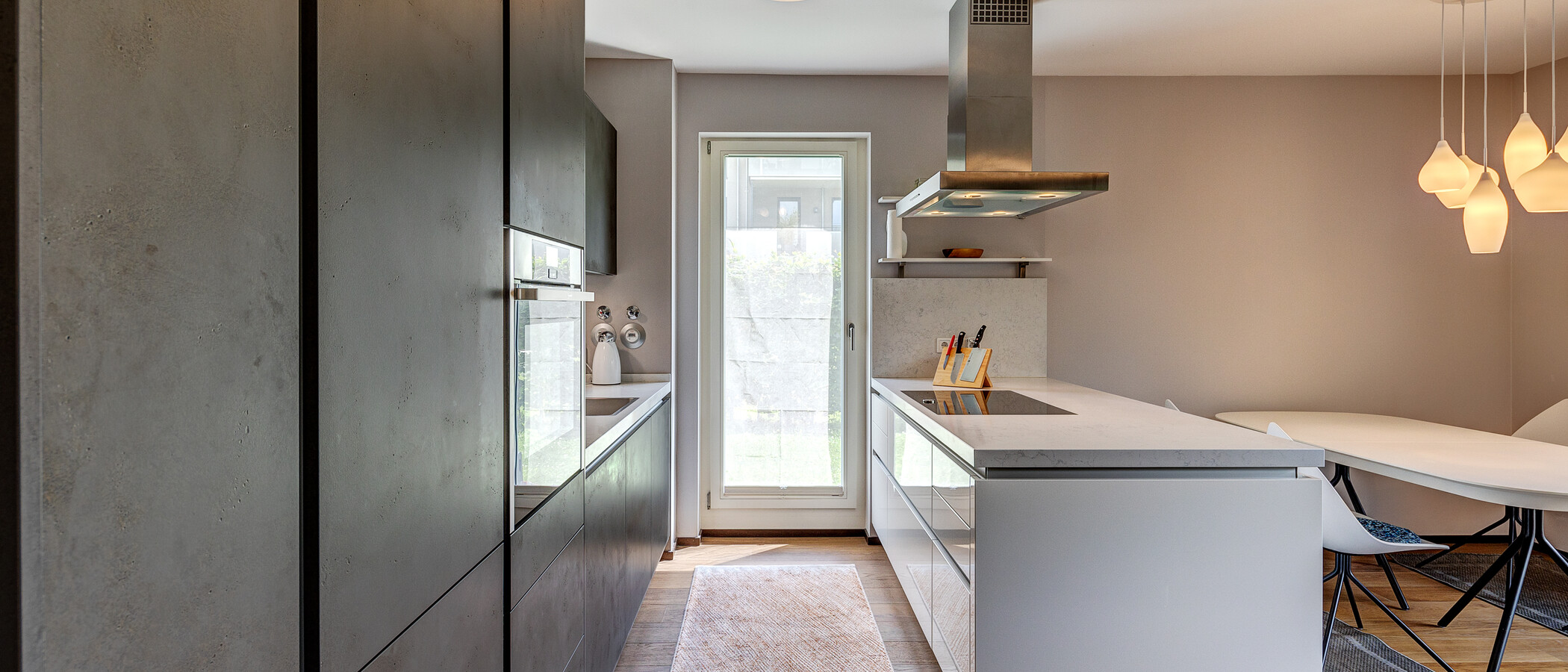 appartamento München Schwabing - Domagkpark 04 cucina 13008