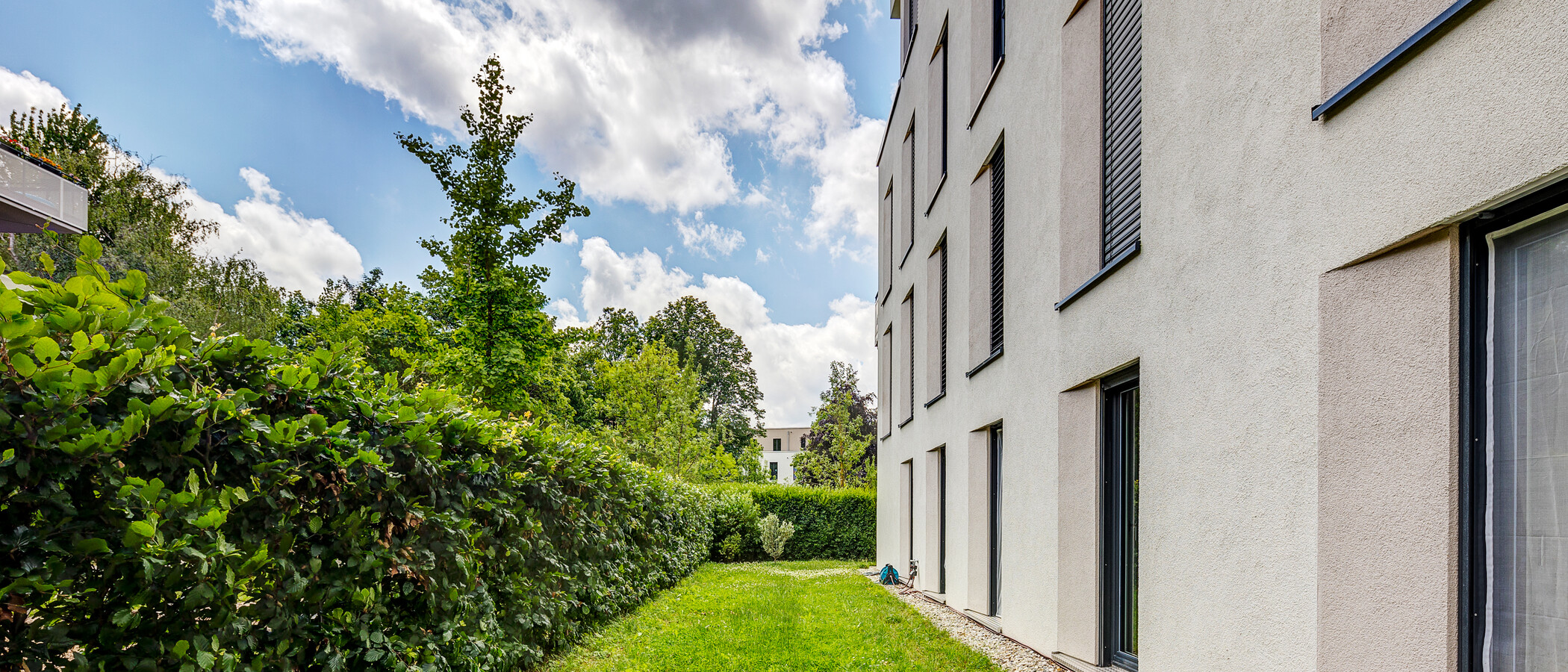 appartamento München Schwabing - Domagkpark 02 giardino 13008