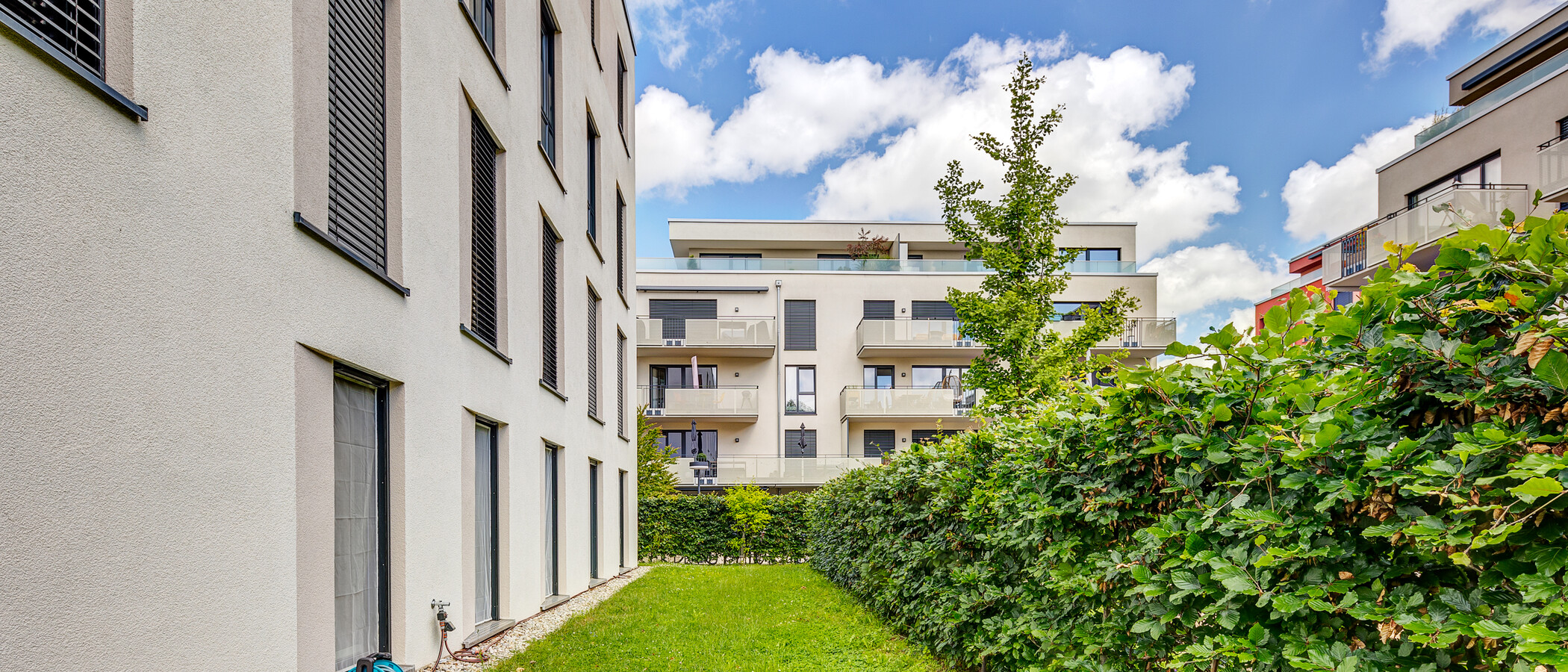 appartamento München Schwabing - Domagkpark 03 giardino 13008