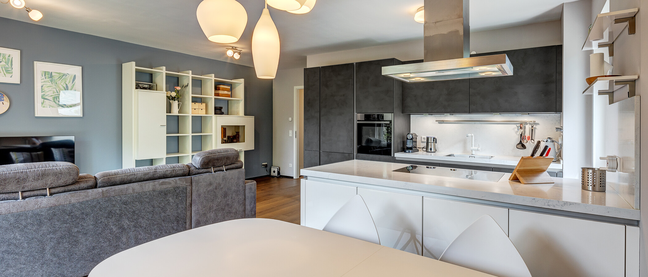 appartamento München Schwabing - Domagkpark 03 zona living 13008