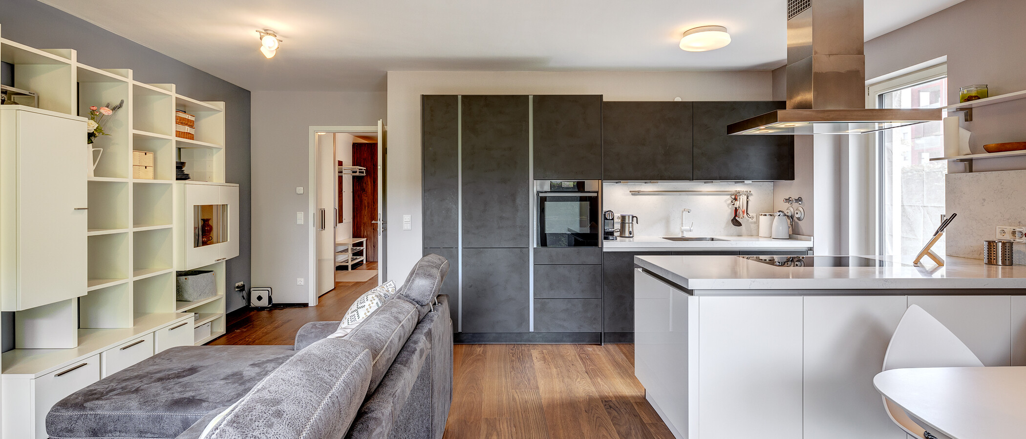 appartamento München Schwabing - Domagkpark 04 zona living 13008