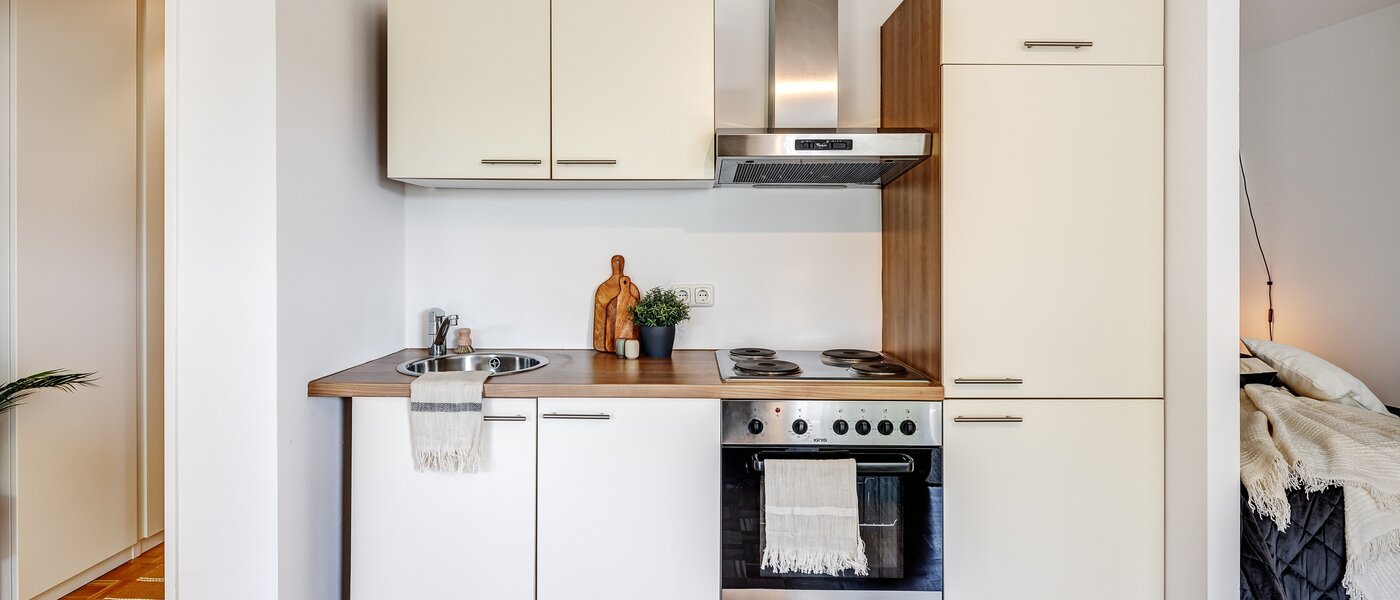 appartamento München Parkstadt Schwabing 01 cucina 13011