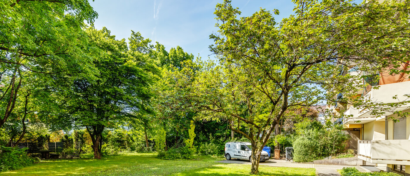 appartamento München Parkstadt Schwabing 02 cortile interno  13011