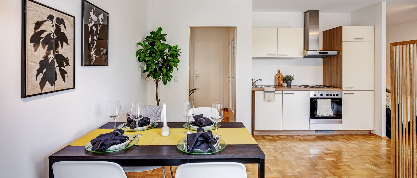 appartamento München Parkstadt Schwabing 06 zona living 13011