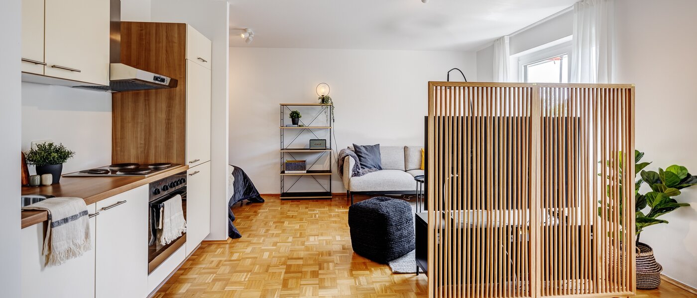 appartamento München Parkstadt Schwabing 07 zona living 13011