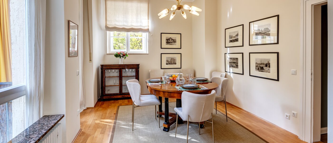 appartamento München Herzogpark 01 sala da pranzo 13017