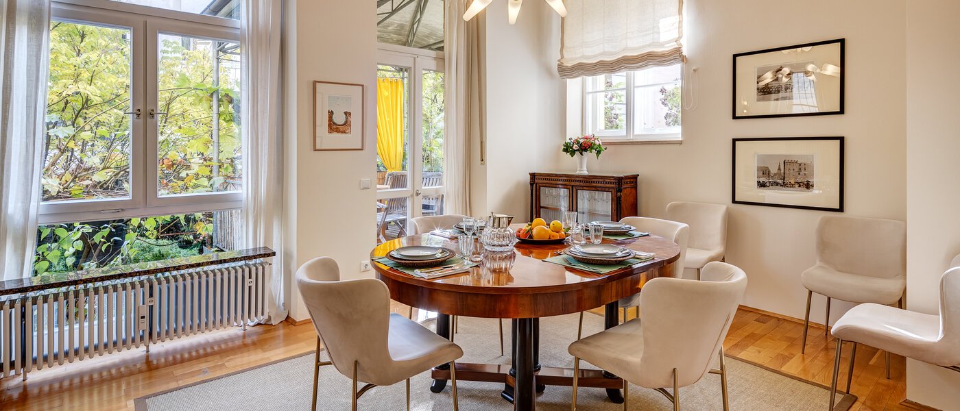 appartamento München Herzogpark 02 sala da pranzo 13017