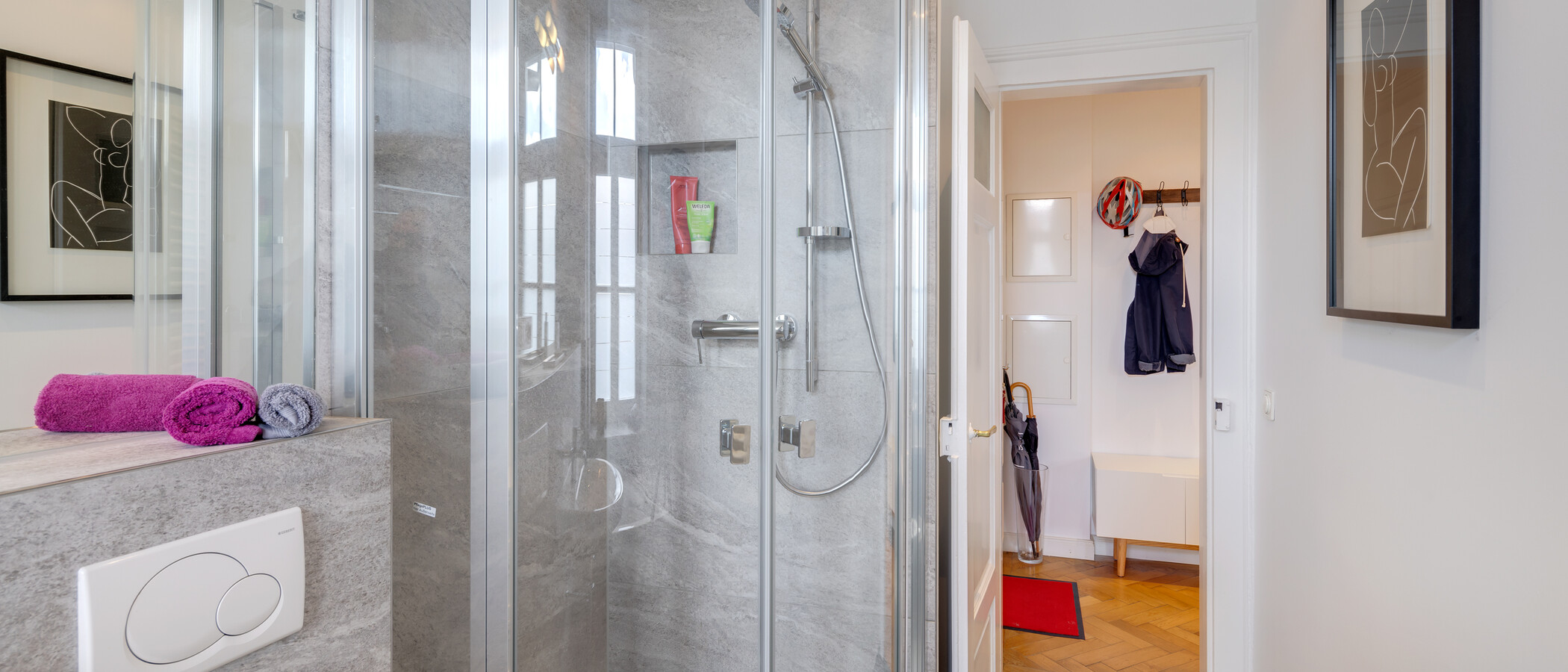 appartamento München Dreimühlenviertel 02 bagno 13019