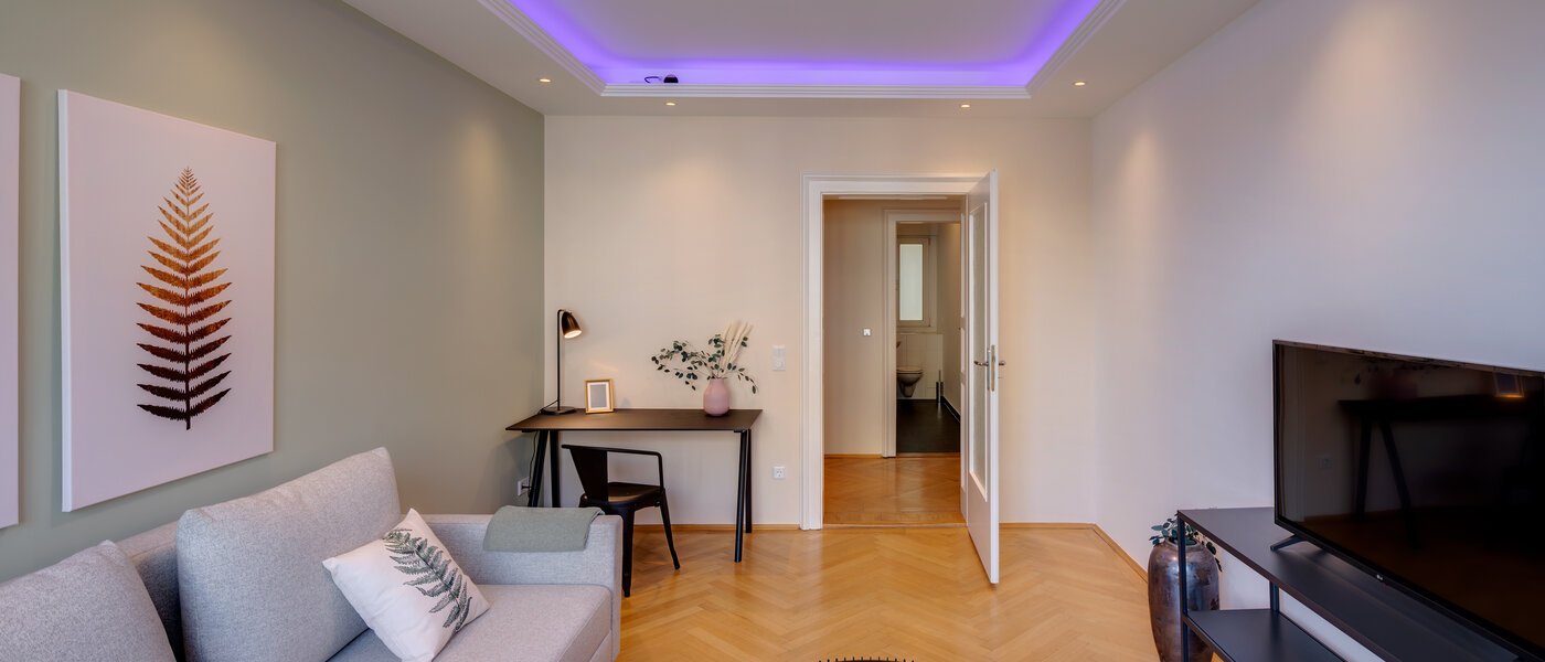 appartamento München Haidhausen 03 soggiorno 13029