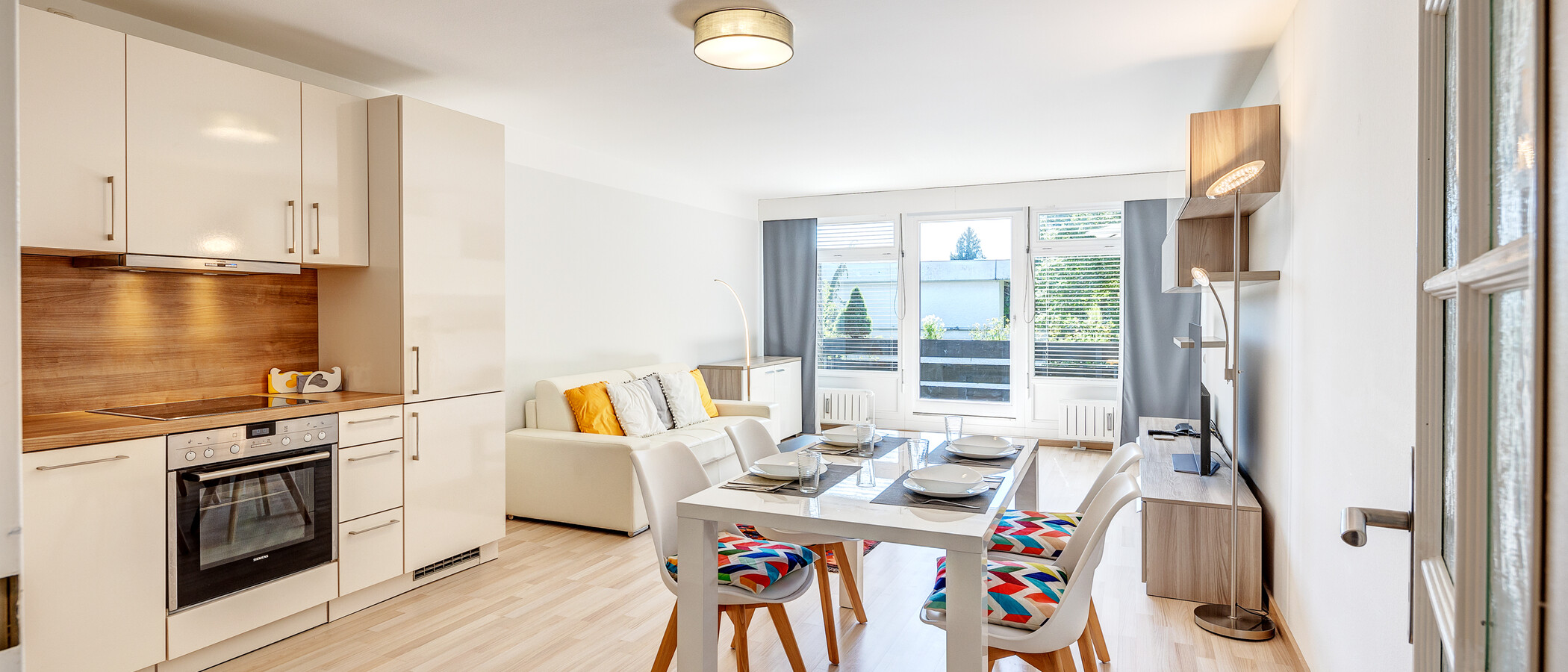 appartamento München Fürstenried 04 zona living 13033