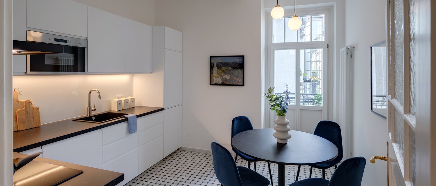 appartamento München Lehel 01 cucina 13035