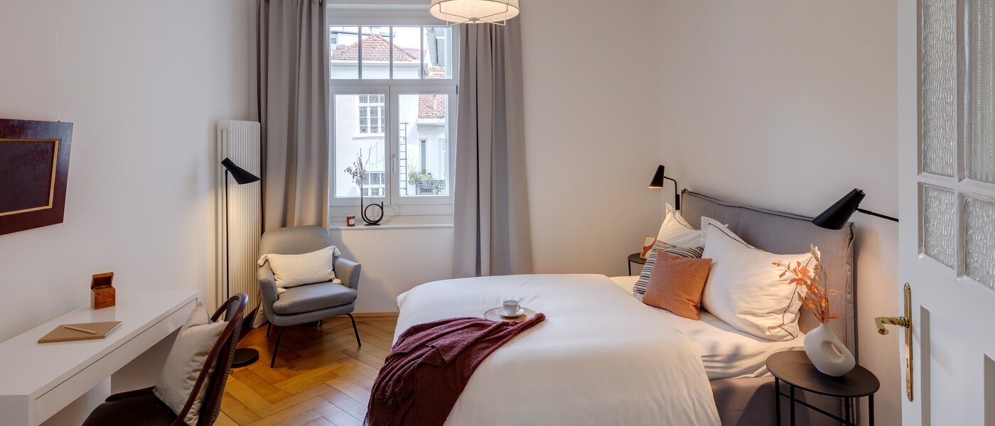 appartamento München Lehel 01 2° camera da letto 13035