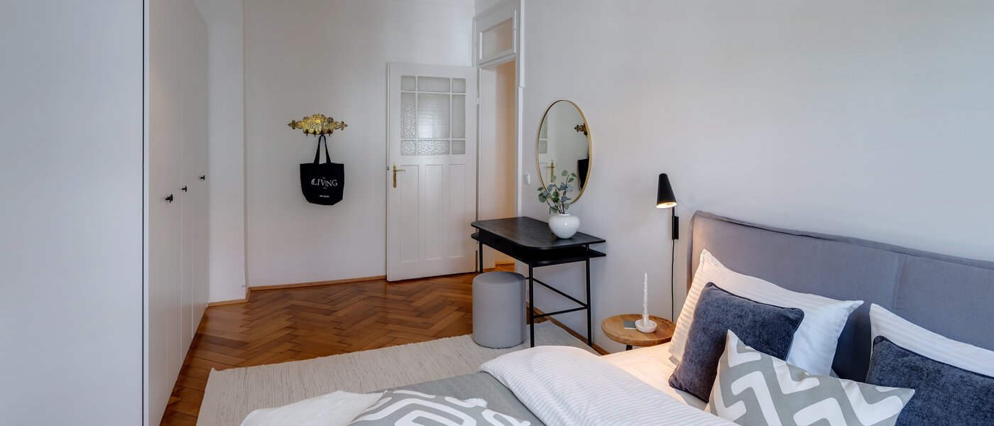 appartamento München Lehel 03 1° camera da letto 13035