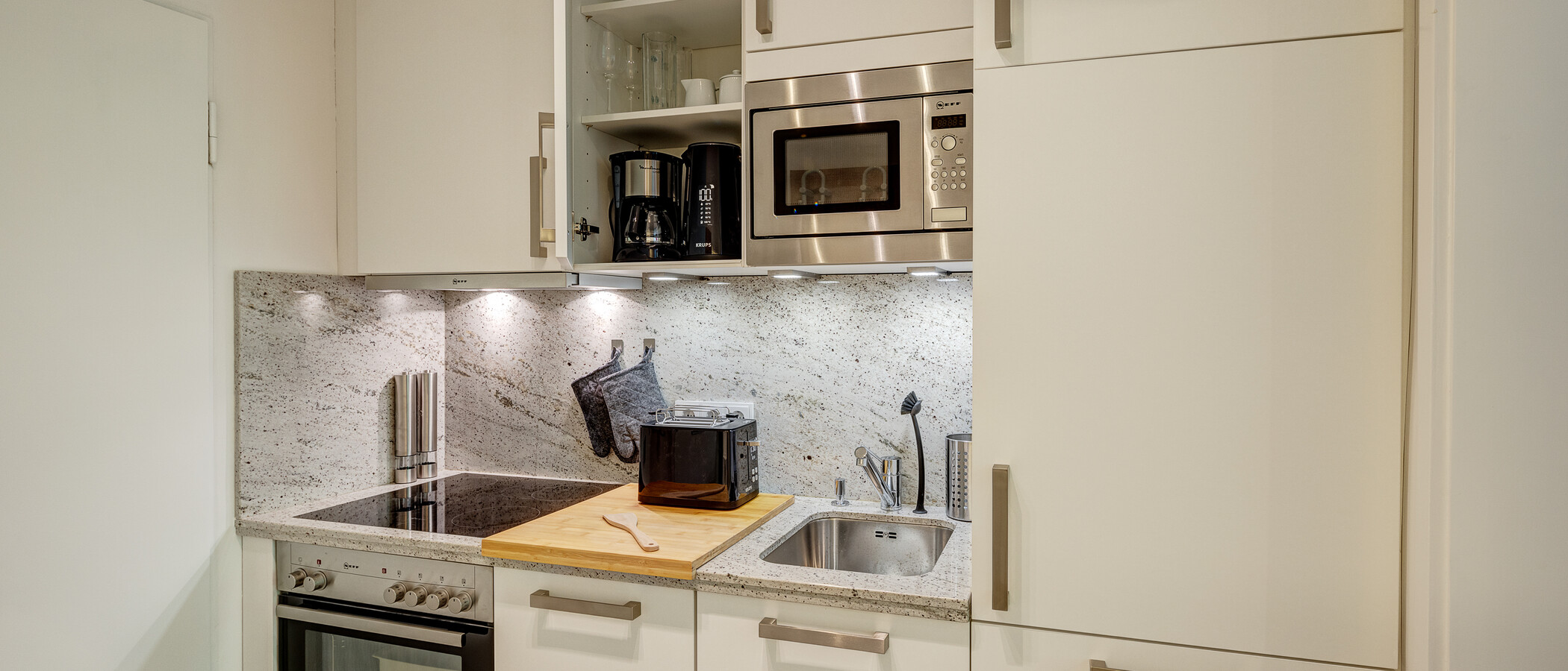 appartamento München Schwabing-West (rund um den Hohenzollernplatz) 01 cucina 13038