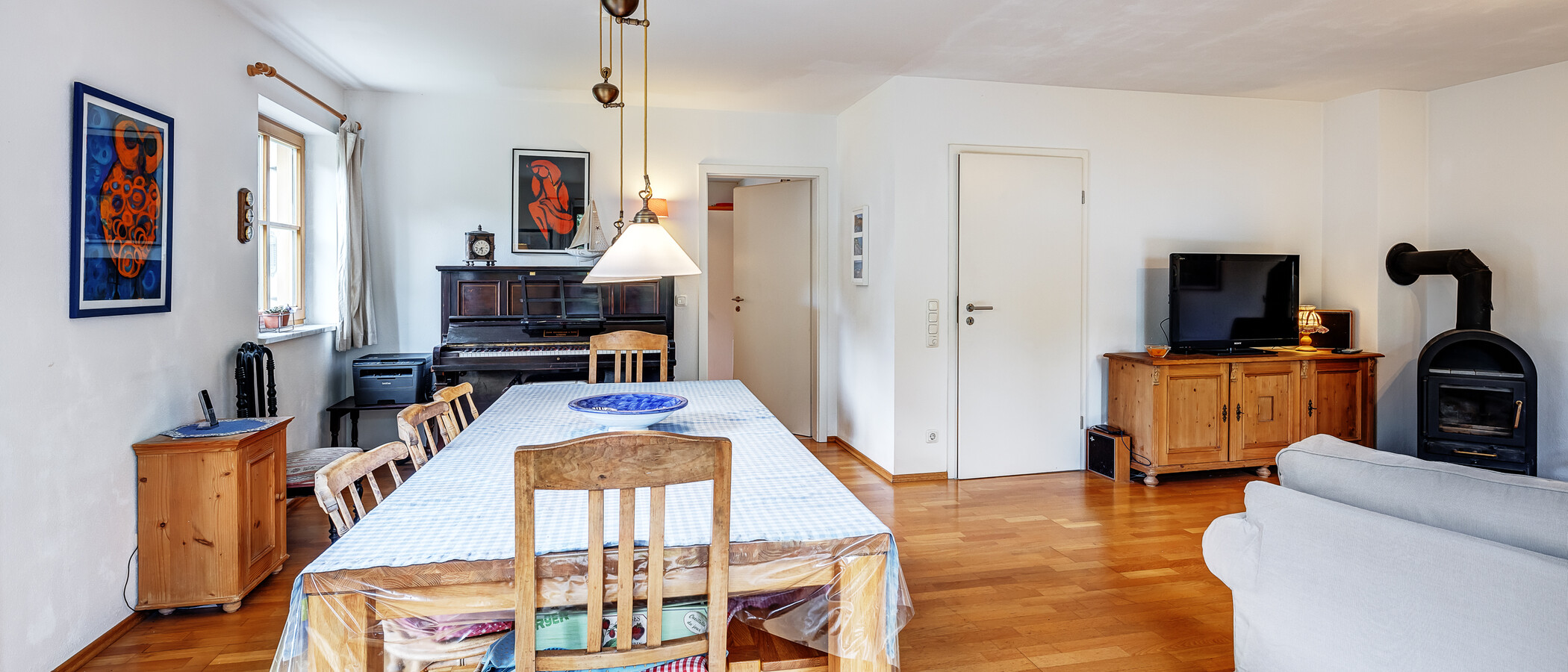 casa a schiera Schäftlarn 04 zona living 13045