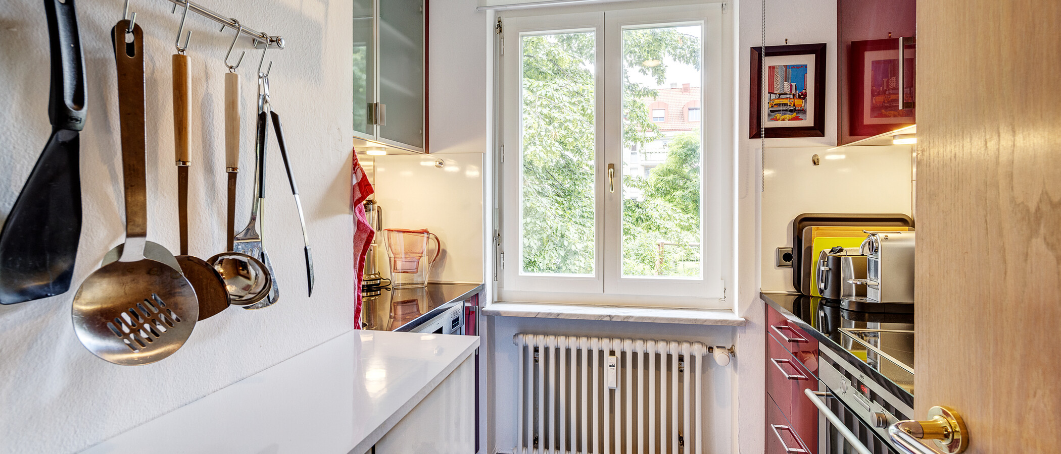 appartamento München Schwabing-Nord (zw. Belgrad- & Leopoldstraße) 01 cucina 13047