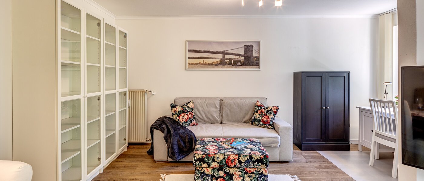 appartamento München Parkstadt Bogenhausen 02 zona living 13049