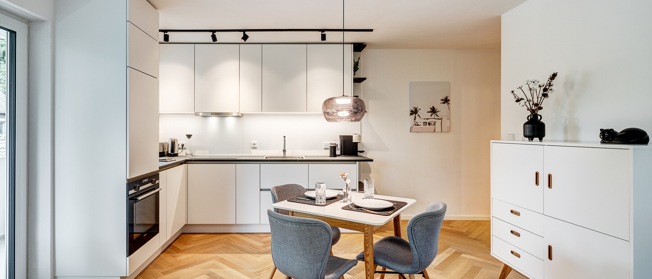 appartamento München Nymphenburg 05 zona living 13051